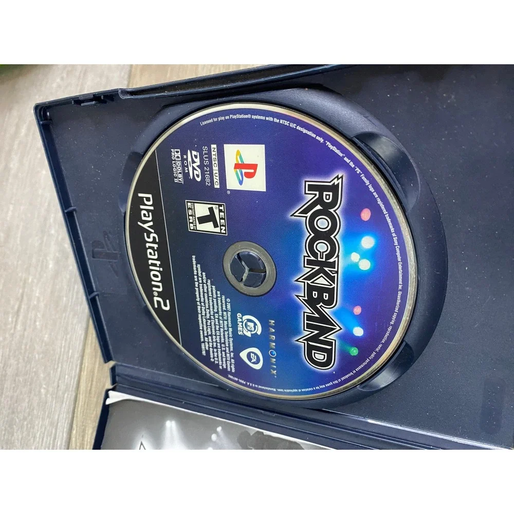Rock Band Sony PlayStation 2 PS2 Game 2007 SLUS‎ 21682 Complete with Manual
